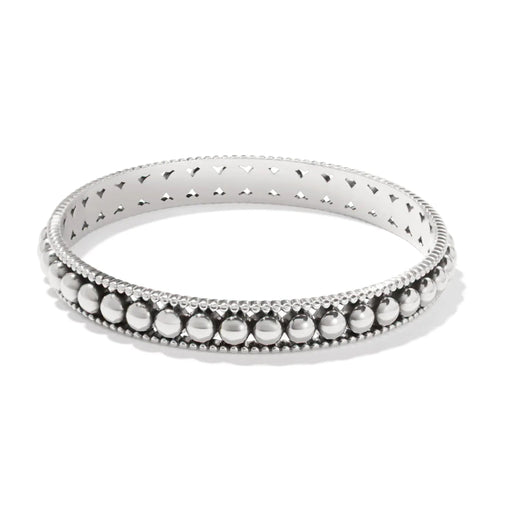 Brighton Pretty Tough Pierced Bangle featuring a stylish pierced design with a polished finish and modern bracelet silhouette.