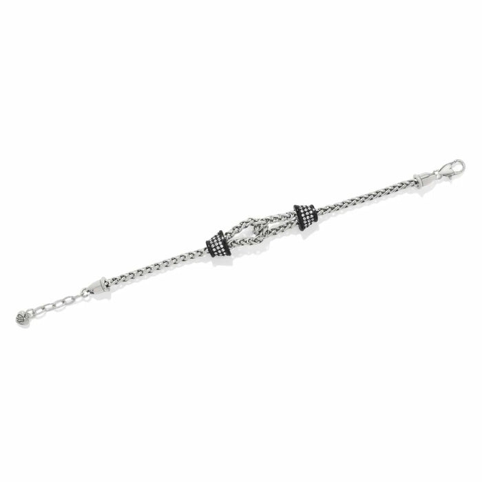 Brighton Meridian Ventus Black Bracelet featuring a sleek black design with elegant detailing and a polished finish for everyday style.