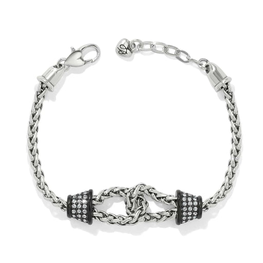 Brighton Meridian Ventus Black Bracelet featuring a sleek black design with elegant detailing and a polished finish for everyday style.