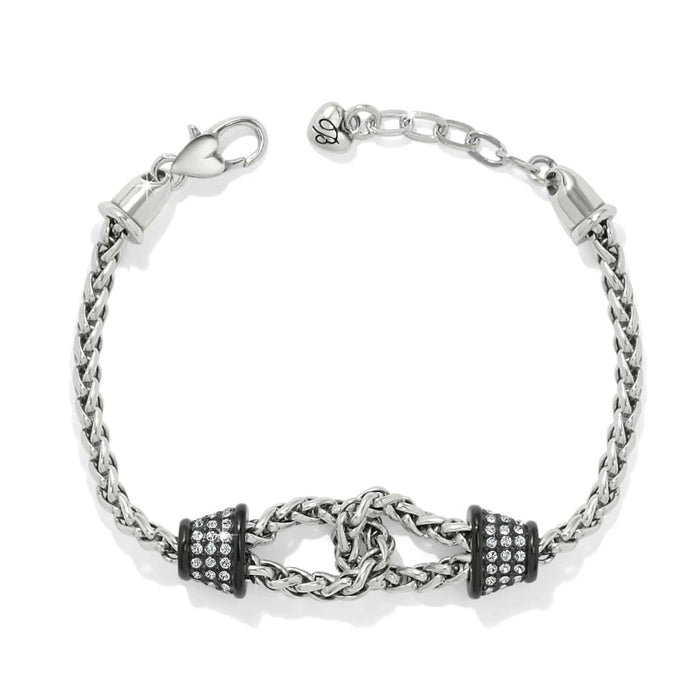 Brighton Meridian Ventus Black Bracelet featuring a sleek black design with elegant detailing and a polished finish for everyday style.
