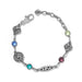 This elegant Brighton Contempo Color Gems Bracelet combines vibrant color with timeless sophistication.