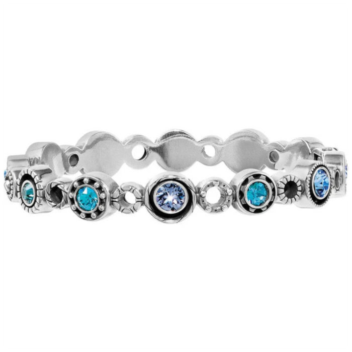 Halo Burst Hinged Bangle