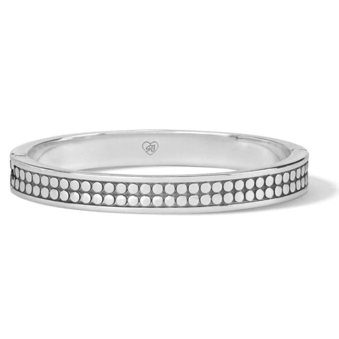 Brighton Pebble Round Hinged Bangle featuring a smooth rounded design and convenient hinged closure