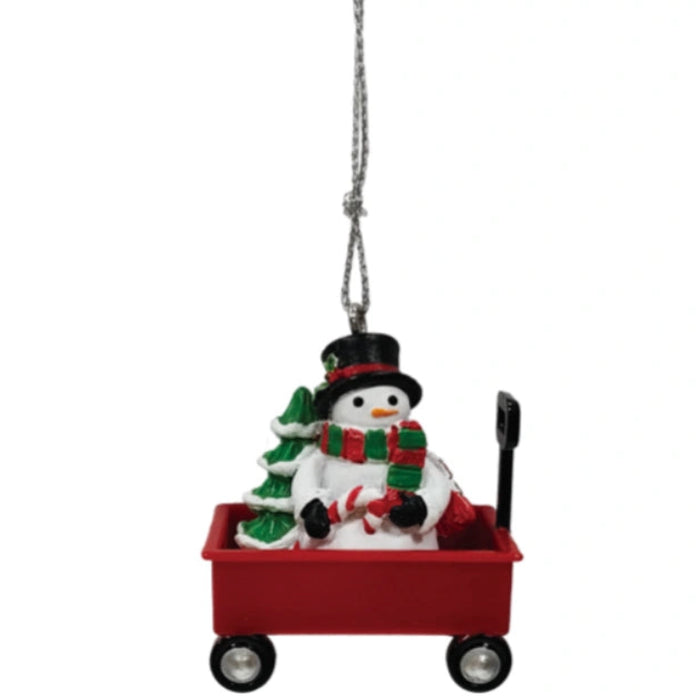 This festive ornament adds timeless charm to any Christmas tree or seasonal display. 