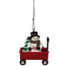 This festive ornament adds timeless charm to any Christmas tree or seasonal display. 