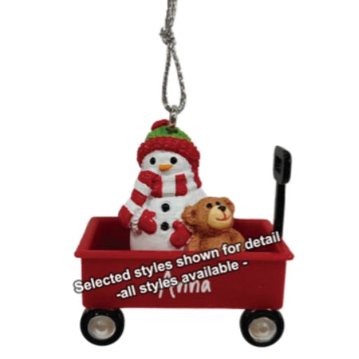 This delightful Ganz Alice Christmas Ornament keepsake adds a special touch to your tree and seasonal décor. 