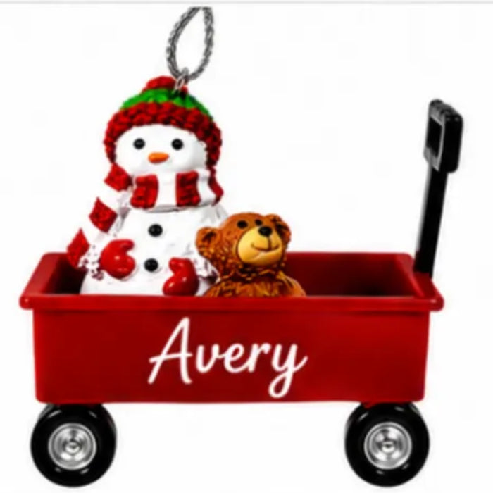  The wagon theme adds playful character to holiday decorating and thoughtful gift giving. 