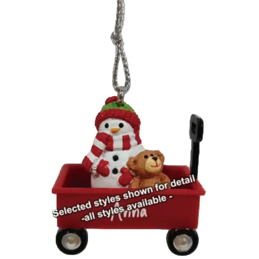 A beautiful addition to personalized ornament collections and holiday traditions.