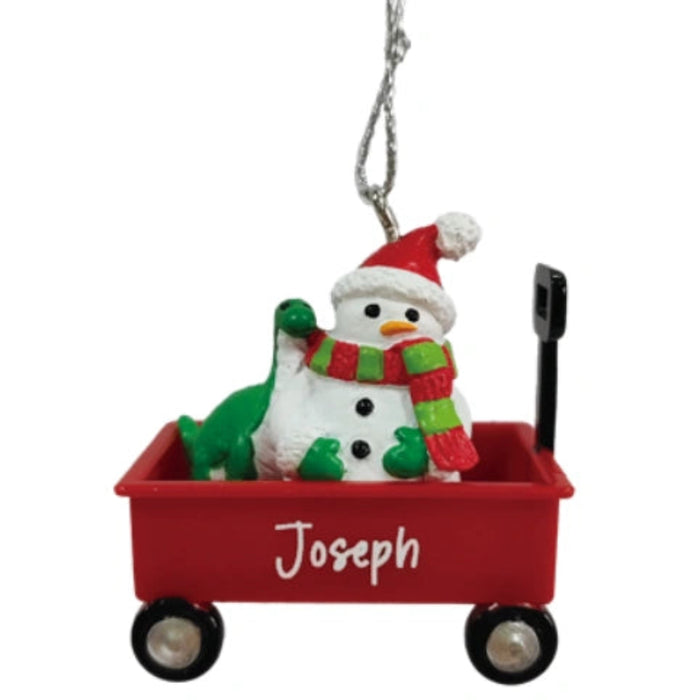 This personalized Ganz Joseph Christmas Ornament is a wonderful keepsake for anyone named Joseph.
