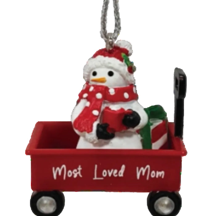 It is a thoughtful gift from children, family, or loved ones. Enjoy this ornament year after year as a reminder of your love and appreciation.
