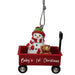 This Ganz Baby's 1st Christmas Ornament is a precious keepsake that celebrates a baby's first holiday season.
