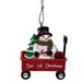 This Ganz Our 1st Christmas Christmas Ornament is a special keepsake that celebrates a couple’s first holiday season together.