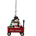 The Ganz Merry Christmas Ornament brings festive cheer, warmth, and timeless holiday spirit to any Christmas tree or seasonal display. 