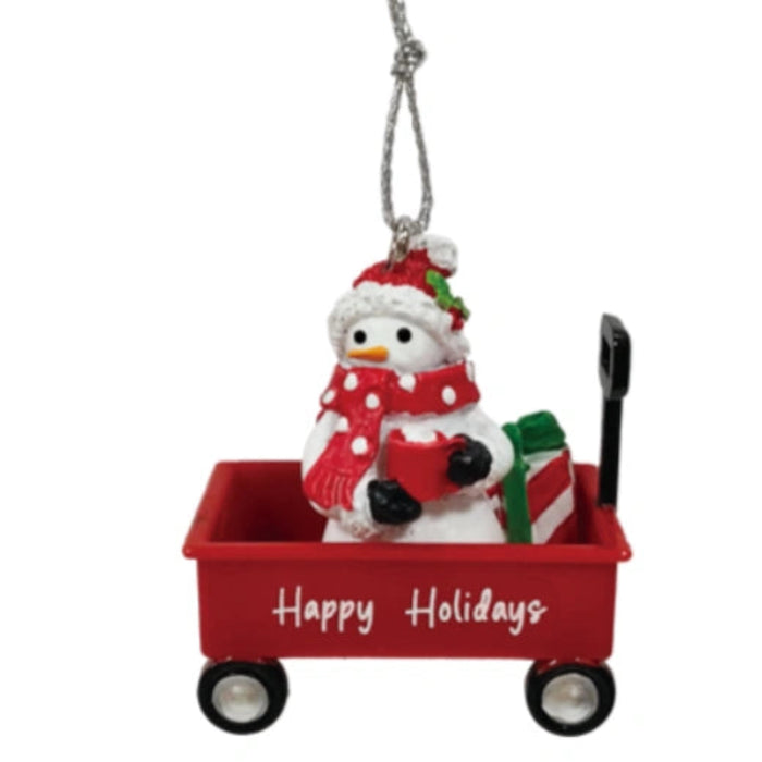 This Ganz Happy Holidays Christmas Ornament adds a cheerful touch to your seasonal décor.