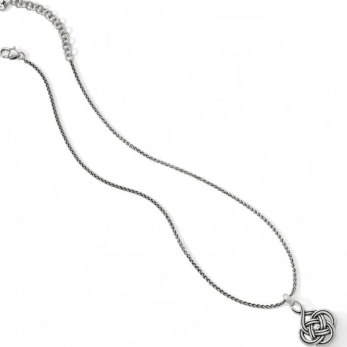Interlok Petite Silver Necklace