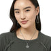 Interlok Petite Silver Necklace