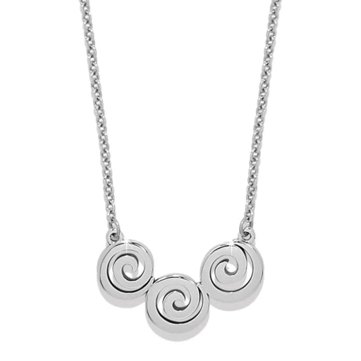 Vertigo Spiral Trio Necklace