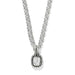 With a bold pendant framed in granulated detail, this necklace lends a constellation of elegance to your look.