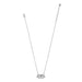 Brighton Interlok Linked Hearts Necklace featuring an elegant linked heart design, perfect for everyday wear or gifting.