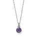 This Brighton Halo Gemma Petite Round Necklace adds effortless elegance to your everyday look.