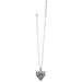 Halo Heart Necklace featuring an elegant heart pendant surrounded by a delicate halo