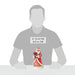 Size comparison image showing 8.3-inch Jim Shore Santa figurine.