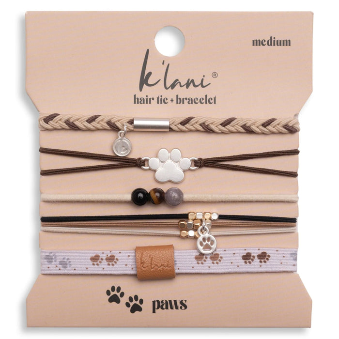 K Lani : Medium Paws Hair Tie Bracelet