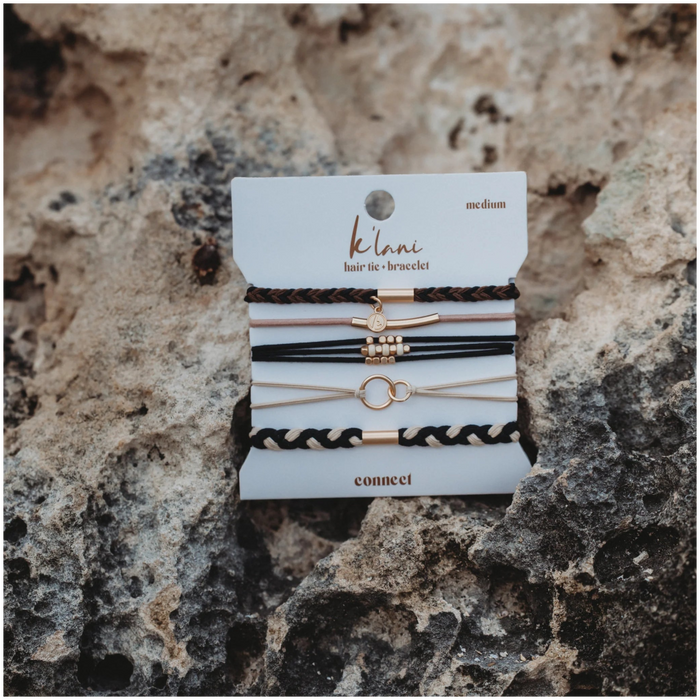 K Lani : Large Connect Hair Tie Bracelets