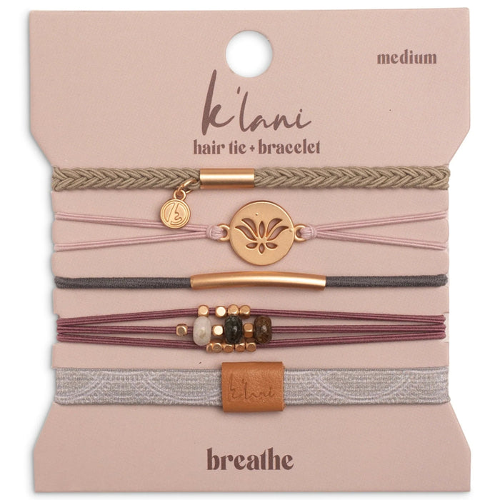 K Lani :Breathe - Hair Tie Bracelet