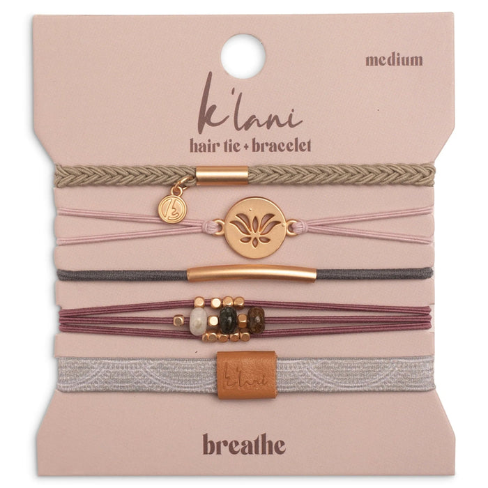 K Lani :Breathe - Hair Tie Bracelet