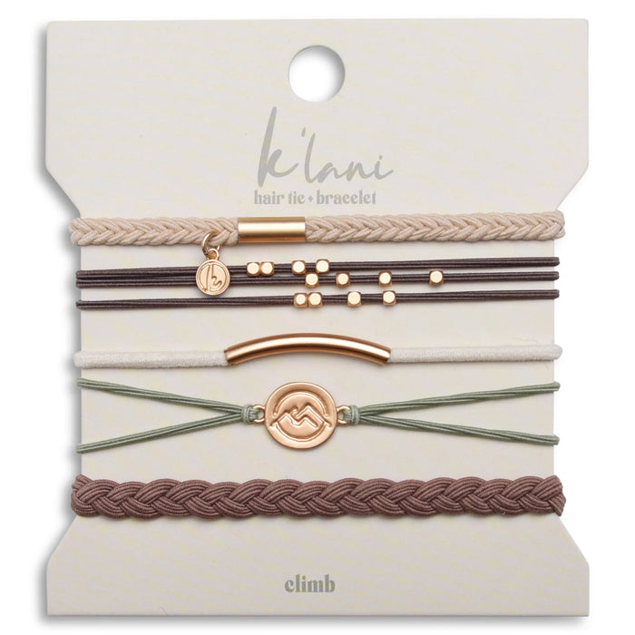 K Lani : Climb Hair Tie Bracelet - Medium
