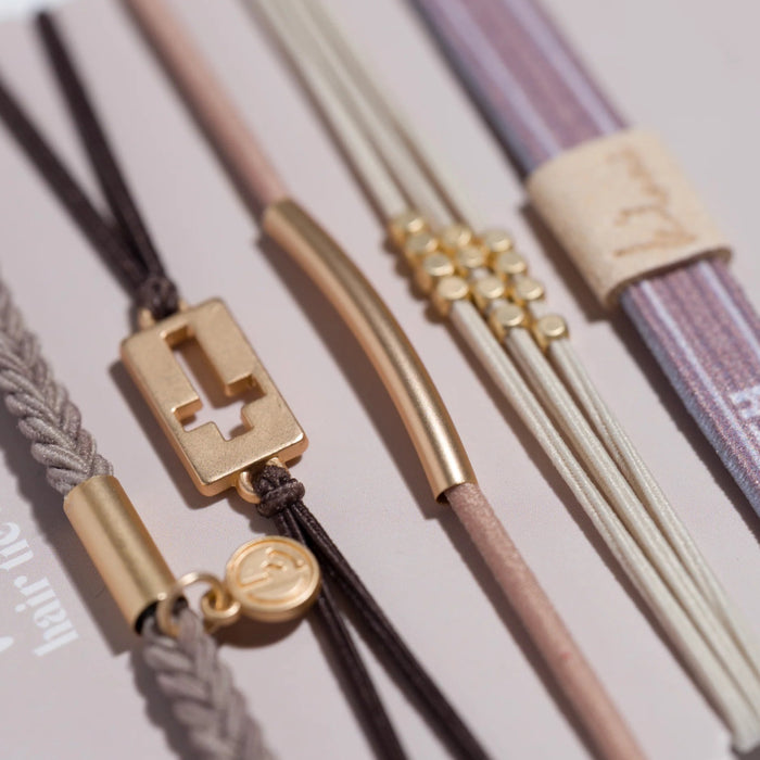 K Lani :Faith Hair Tie Bracelet-Medium