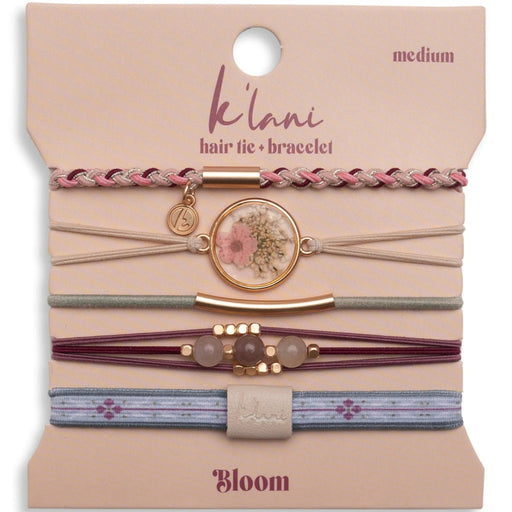 K Lani : Bloom Hair Tie Bracelets-Medium