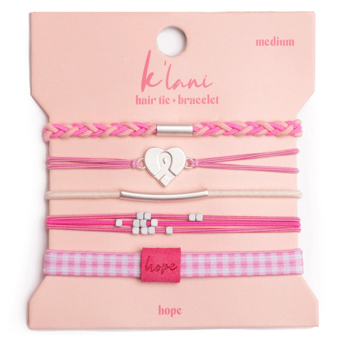 K Lani : Hope Hair Tie Bracelet-Large