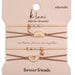 K Lani : Forever Friends Hair Tie Bracelet-Adjustable