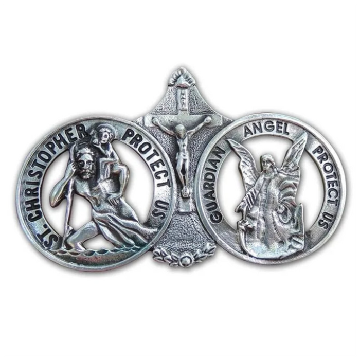 "Lightweight and easy to install. Enhances vehicle interior with religious significance. A thoughtful keepsake that brings comfort and peace of mind on every journey."