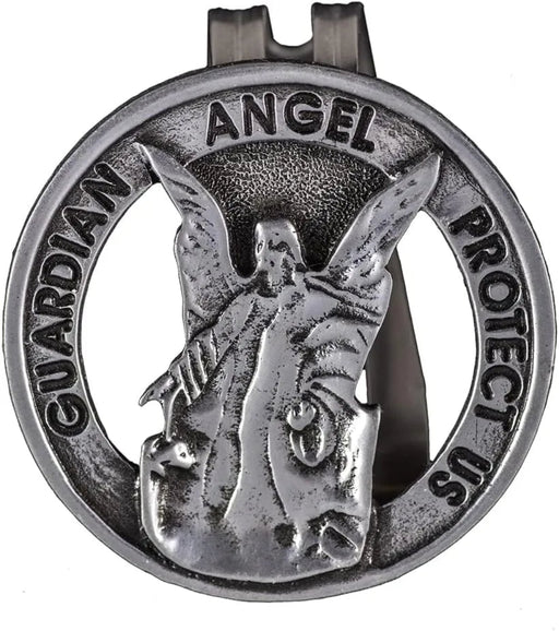 "This visor clip makes an exceptional present for birthdays, Christmas, safe travels, or any occasion celebrating faith and protection"