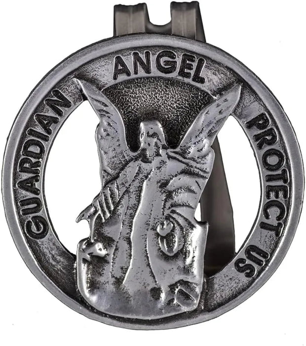 "This visor clip makes an exceptional present for birthdays, Christmas, safe travels, or any occasion celebrating faith and protection"