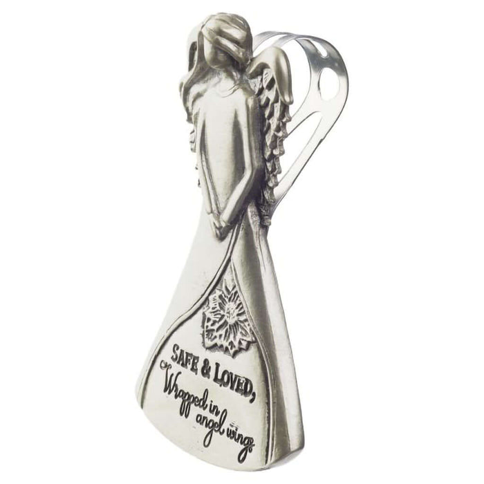 Cathedral Art : Angel Visor Clip – Safe & Loved (Carded) at Annie's Hallmark