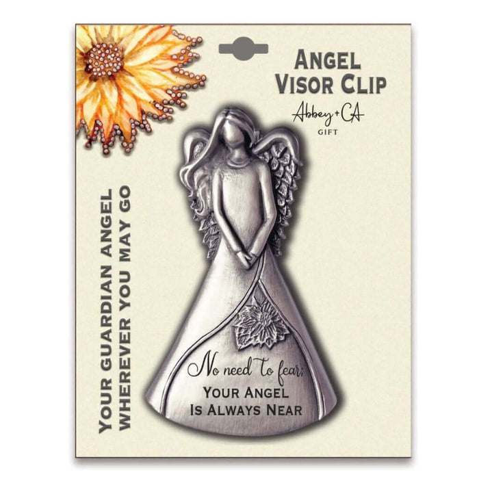 Cathedral Art : Angel Visor Clip – No Need To Fear (Carded) at Annie's Hallmark