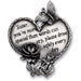 This Cathedral Art Sister Drive Safe Heart Visor Clip features a beautiful heart design and a loving message that reminds her to drive safely every day.