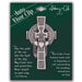 This Cathedral Art Claddagh Celtic Cross Visor Clip combines the timeless Celtic cross with the iconic Claddagh design, representing love, loyalty, and friendship. 