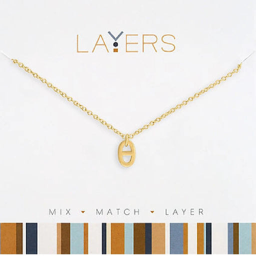 Fashionable gold layered necklace for women ideal for gifting and daily wear
