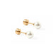 These 5mm simple pearl studs offer a timeless and elegant design that is perfect for any occasion.