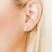  These 7mm studs provide a subtle yet meaningful accent to any look. Crafted from 100% surgical-grade stainless steel, these earrings are lightweight, durable, and hypoallergenic, making them perfect for sensitive ears. 