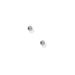the Evelyn Screwback Stud Earrings in silver feature a 4mm smooth, polished sphere for a clean, minimalist look.