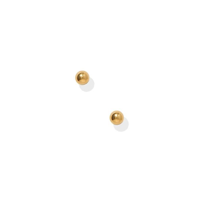 A timeless essential, the Evelyn Gold Screwback Stud Earrings are designed for effortless everyday wear.