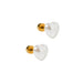  Sweet and timeless, the Lucia Small Screwback Stud Earrings feature a delicate heart-shaped synthetic pearl design that adds a soft, feminine touch to any look. 