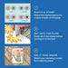 This Lifelines FlowArt Stamp-By-Shape, Secret Garden offers a relaxing and creative way to enjoy mindful art. 