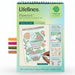 The Lifelines FlowArt Trace-by-Line Woodland Whimsy guided art pad brings enchanting forest scenes to life.
